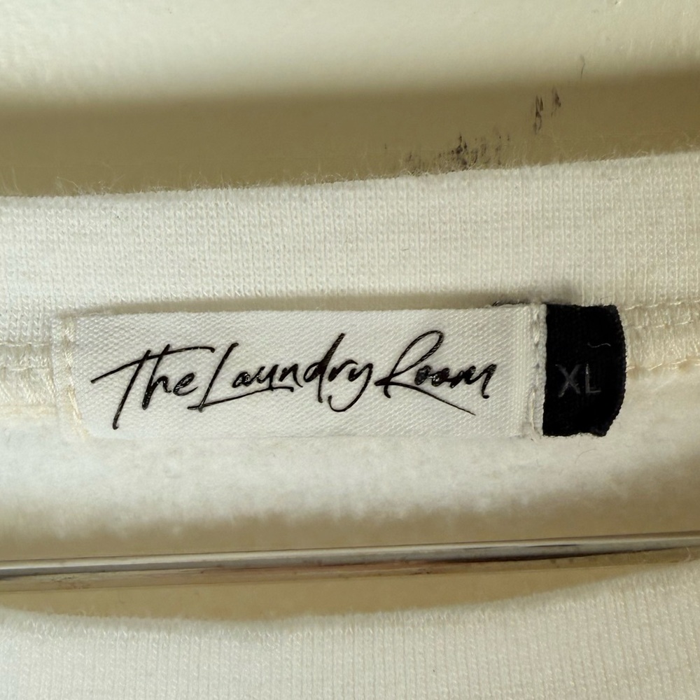 The Laundry Room White Crewneck Sweatshirt - Picture 7 of 8